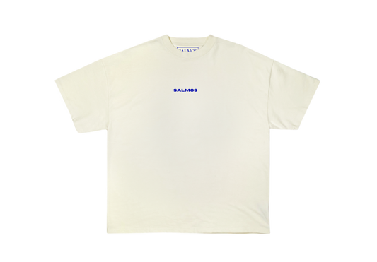 Camiseta Oversized "Proverbios 4:26" en Blanco Marfil